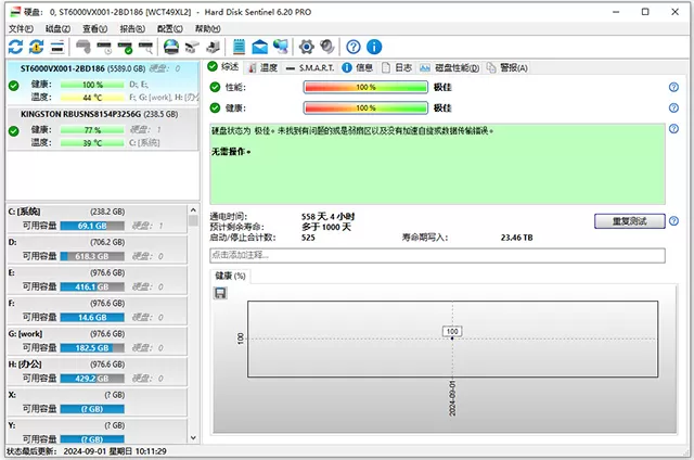 Hard Disk Sentinel绿色版