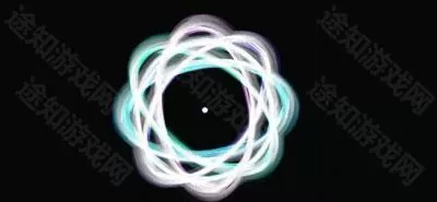 三维炫彩粒子
