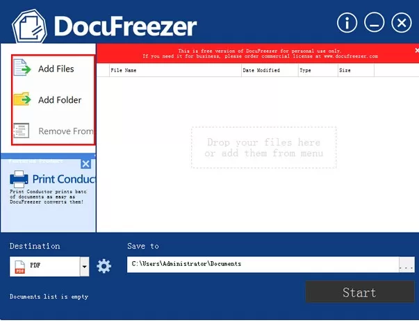 DocuFreezer