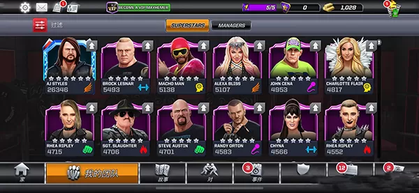 美国职业摔跤游戏WWE