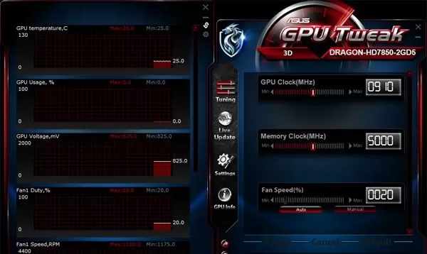 ASUS GPU Tweak