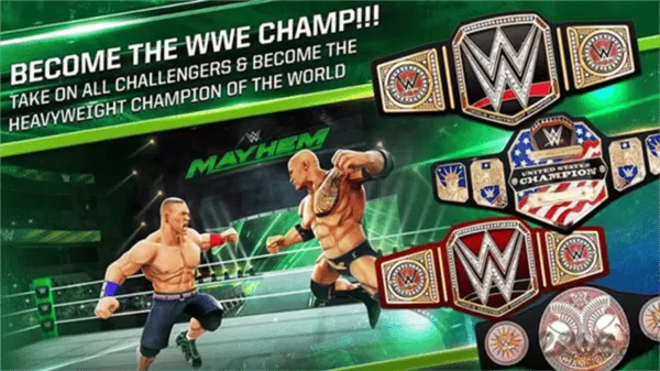 美国职业摔跤游戏WWE
