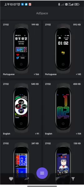 小米手环5表盘自定义app
