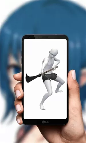 绘制动漫姿势3D