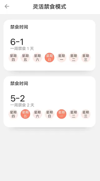 减肥断食追踪