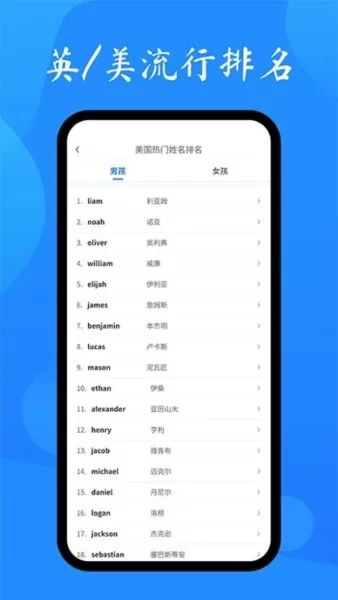 英文名起名取名助手