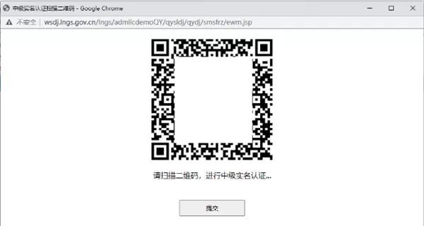 辽宁企业登记实名验证