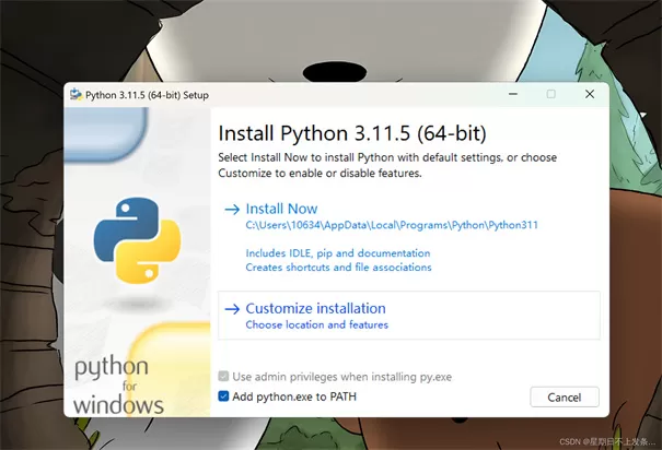 python