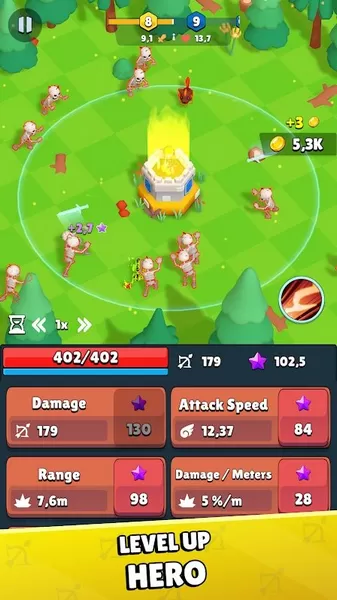 空闲弓箭手塔防无限金币版