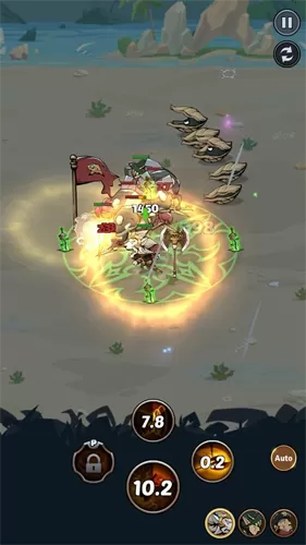 英雄冒险闲置突袭无限金币钻石版