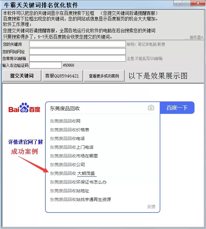 牛霸天关键词排名优化软件