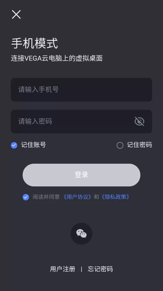 vega云电脑手机版