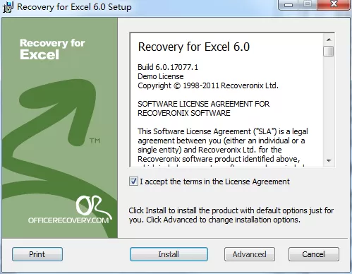 ExcelRecovery