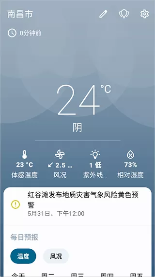 微风天气github