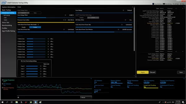 Intel Extreme Tuning Utility