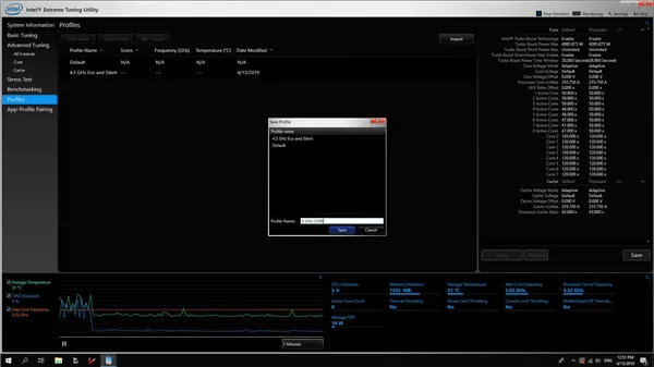 Intel Extreme Tuning Utility