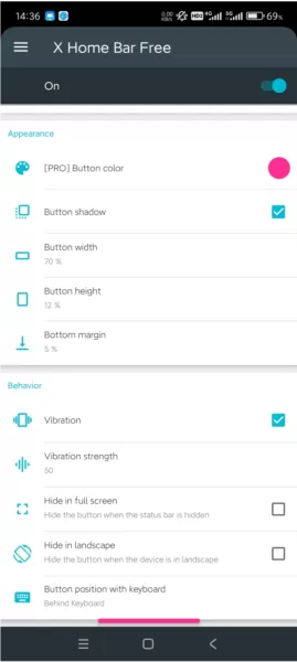 高仿ios小横条
