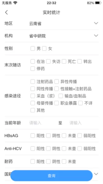 YNART艾滋病管理平台