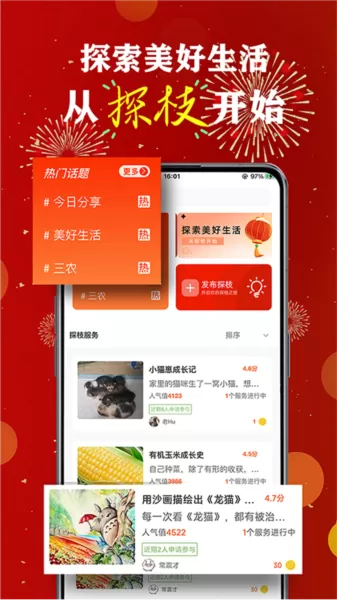 探枝