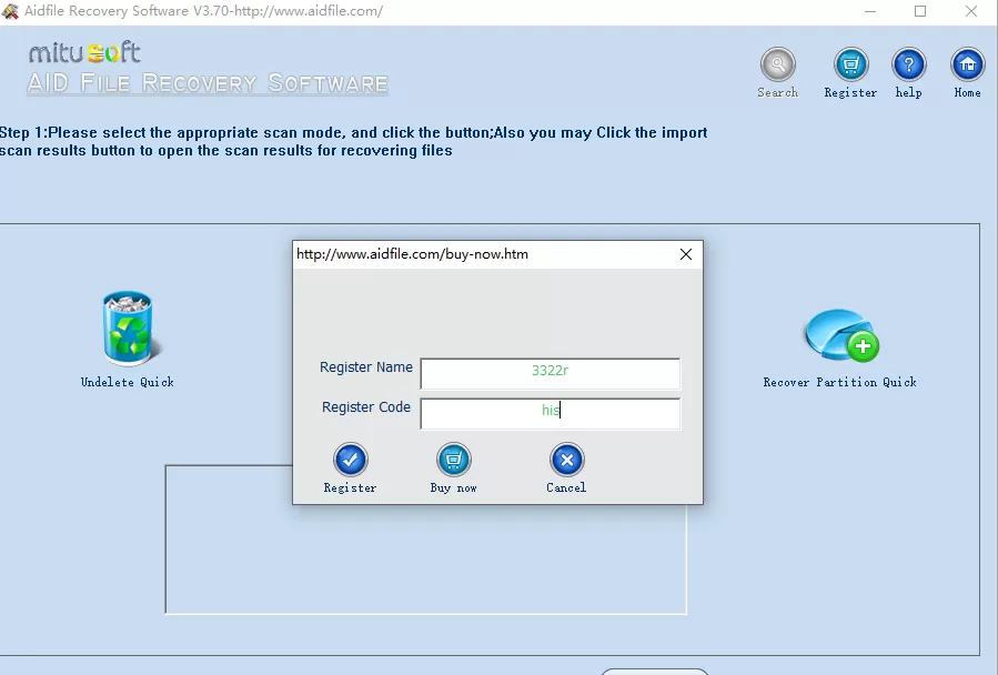 Aidfile Recovery Software