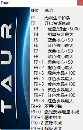 Taur修改器