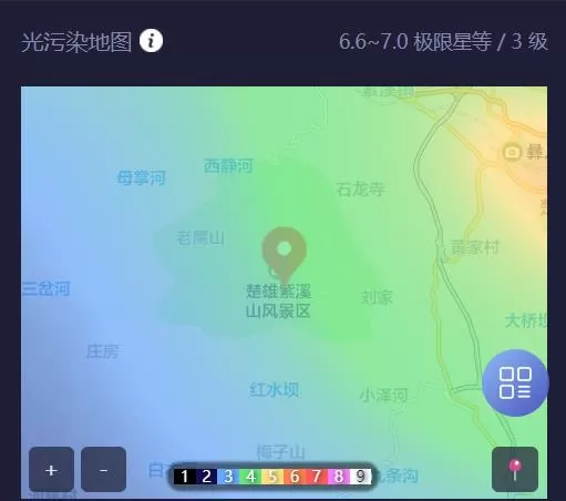 天文通光污染地图版