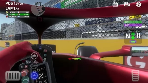 F1方程式赛车内置菜单