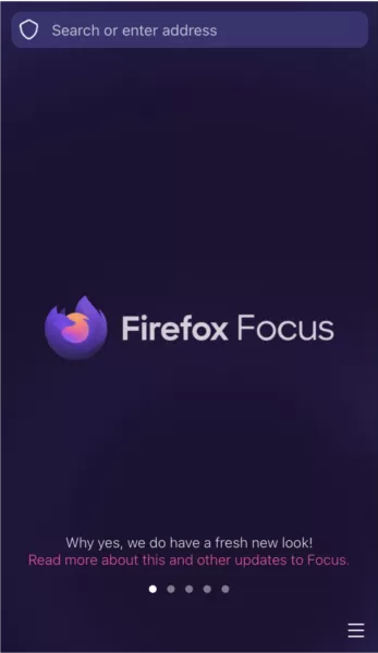 Firefox Focus隐私浏览器