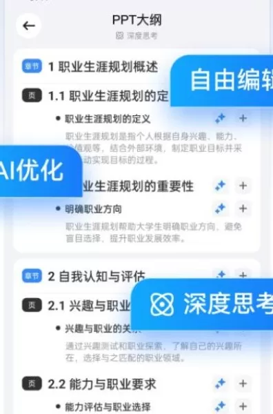 AI万能PPT