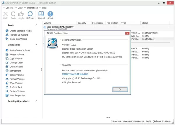 NIUBI Partition Editor