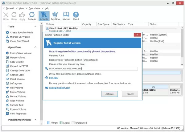 NIUBI Partition Editor