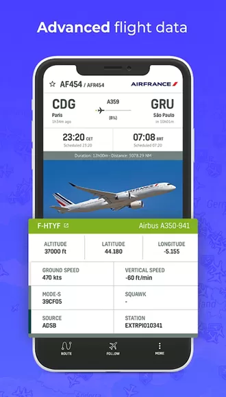 RadarBox app