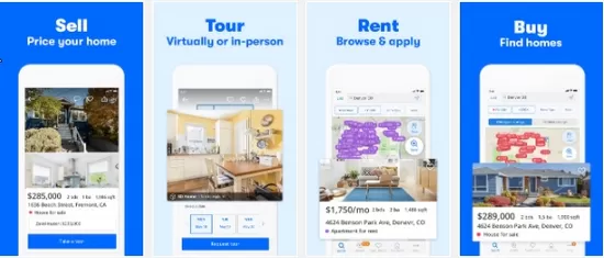 Zillow中文版APP