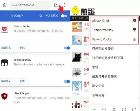 kiwi浏览器手机版