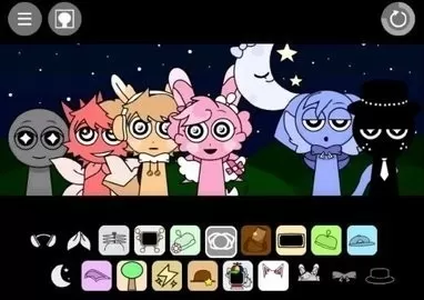 节奏盒子Sprunki黑夜模式2
