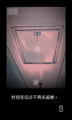 抬头只见天花板