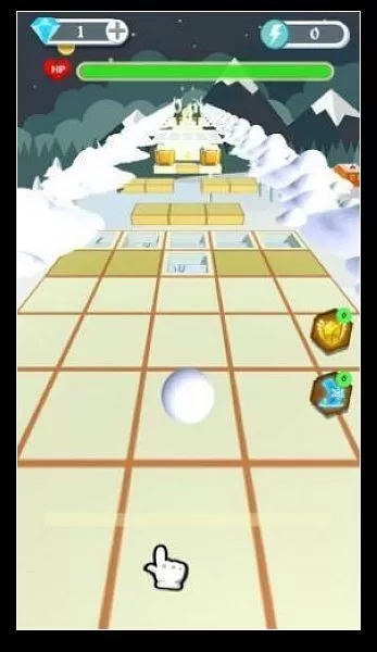 雪球滚动