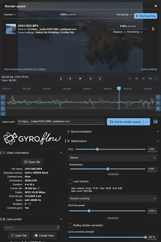 Gyroflow增稳软件