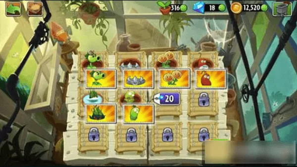 植物大战僵尸北美版0阳光无冷却版