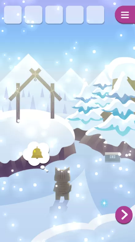 动物和雪之岛