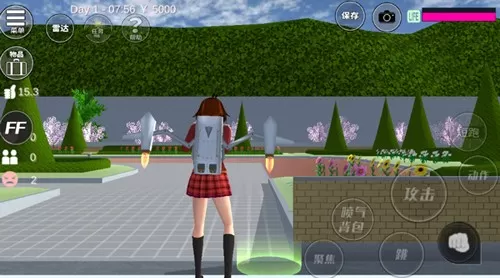 樱花校园模拟器1.039.01高马尾英文版