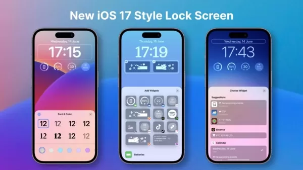 Launcher iOS 17 Pro
