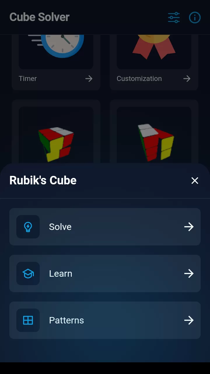 Cube Solver