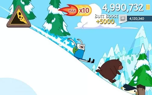 滑雪大冒险探险时光无限金币钻石