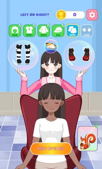 左或右女装游戏