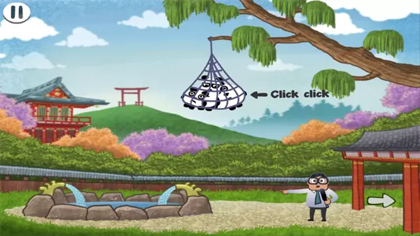 三只熊猫在日本游戏