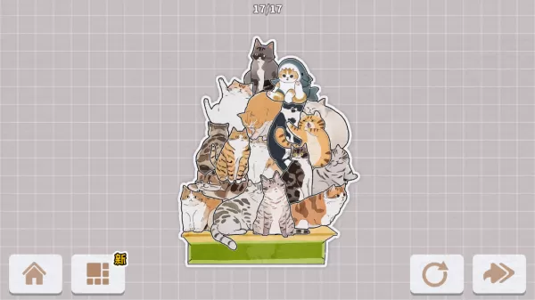 挤在一起的猫猫手游