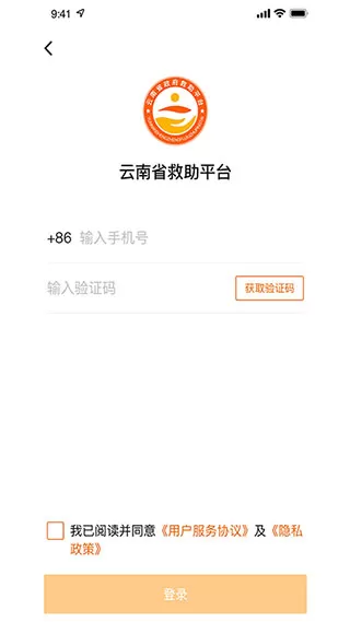 云南省政府救助平台