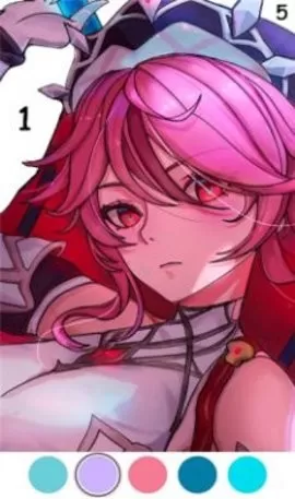 Coloring by Genshin Impact