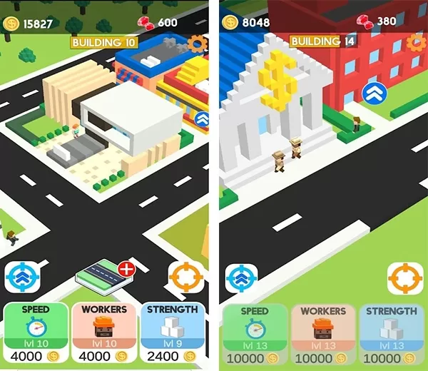 放置城市建造3D无限金币版
